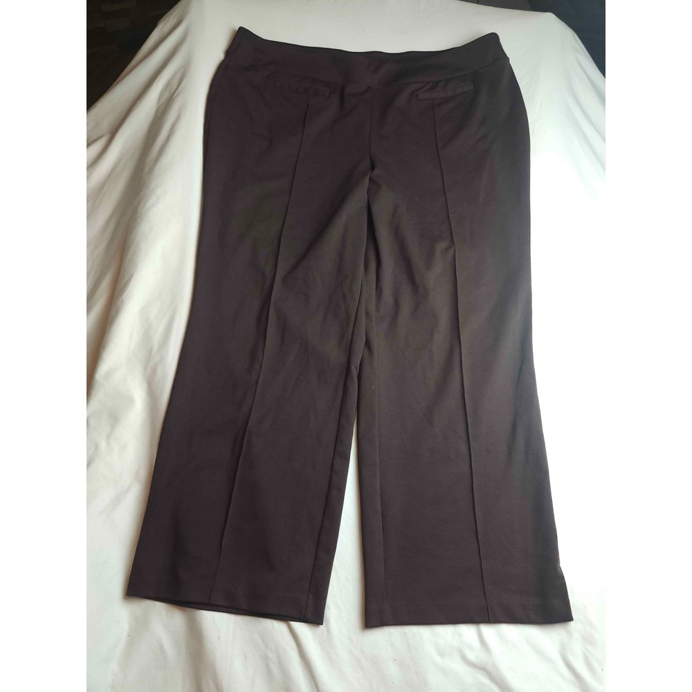 Cato Woman Dress Pants Womens Size 22/24WP Brown Classic Office Professional